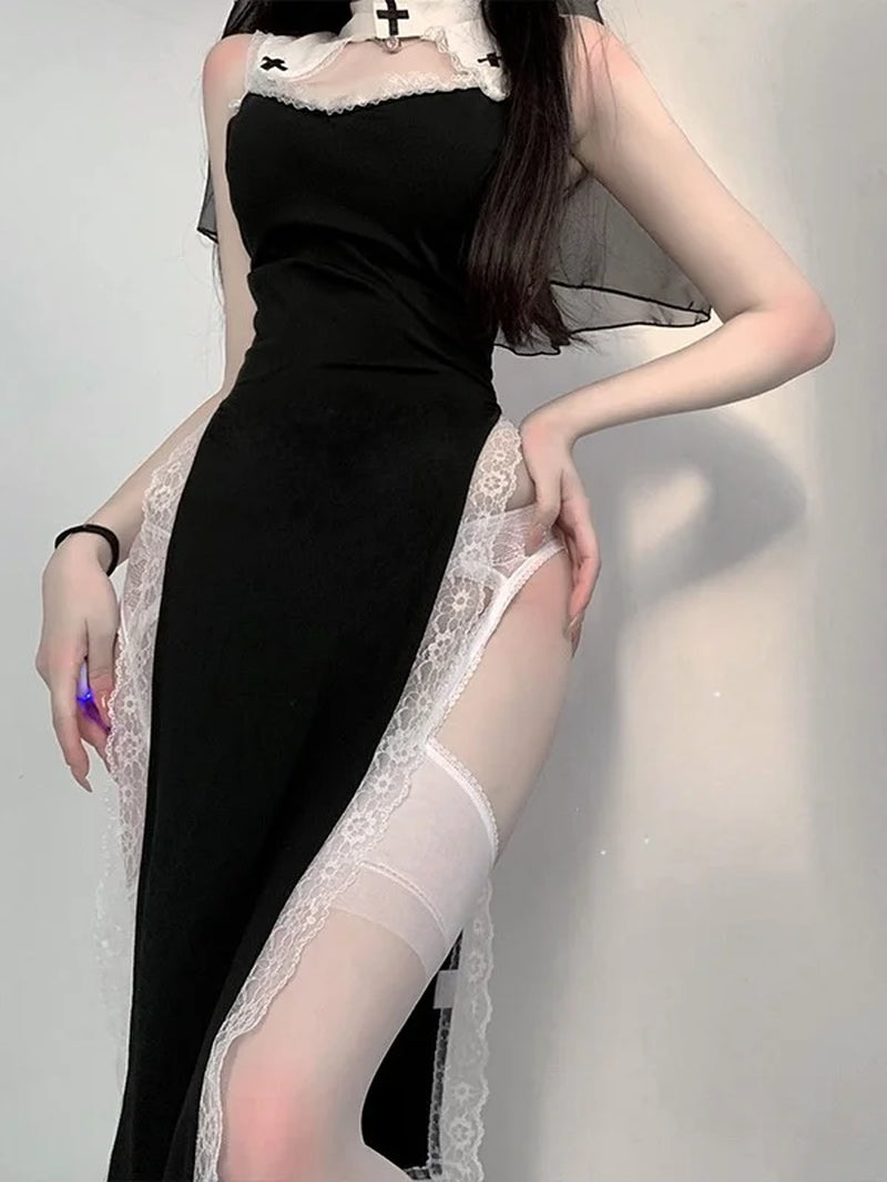 Sexy Cute Bunny Girl Faux Leather Material Rabbit Woman Set Good Quality Can Wear Out to Comic Show Kawaii Cosplay Bunny Costume