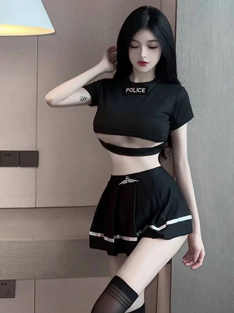 Sexy Cute Bunny Girl Faux Leather Material Rabbit Woman Set Good Quality Can Wear Out to Comic Show Kawaii Cosplay Bunny Costume