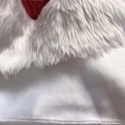 Women'S Christmas Dress Adult Makeup Role Play Xmas Santa Costume for Women Classic Cosplay Suits with Hat for Party Celebration